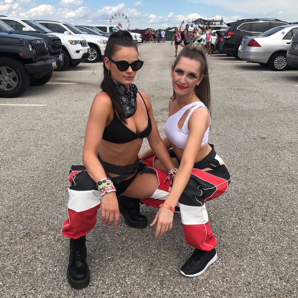 black and red assless chaps